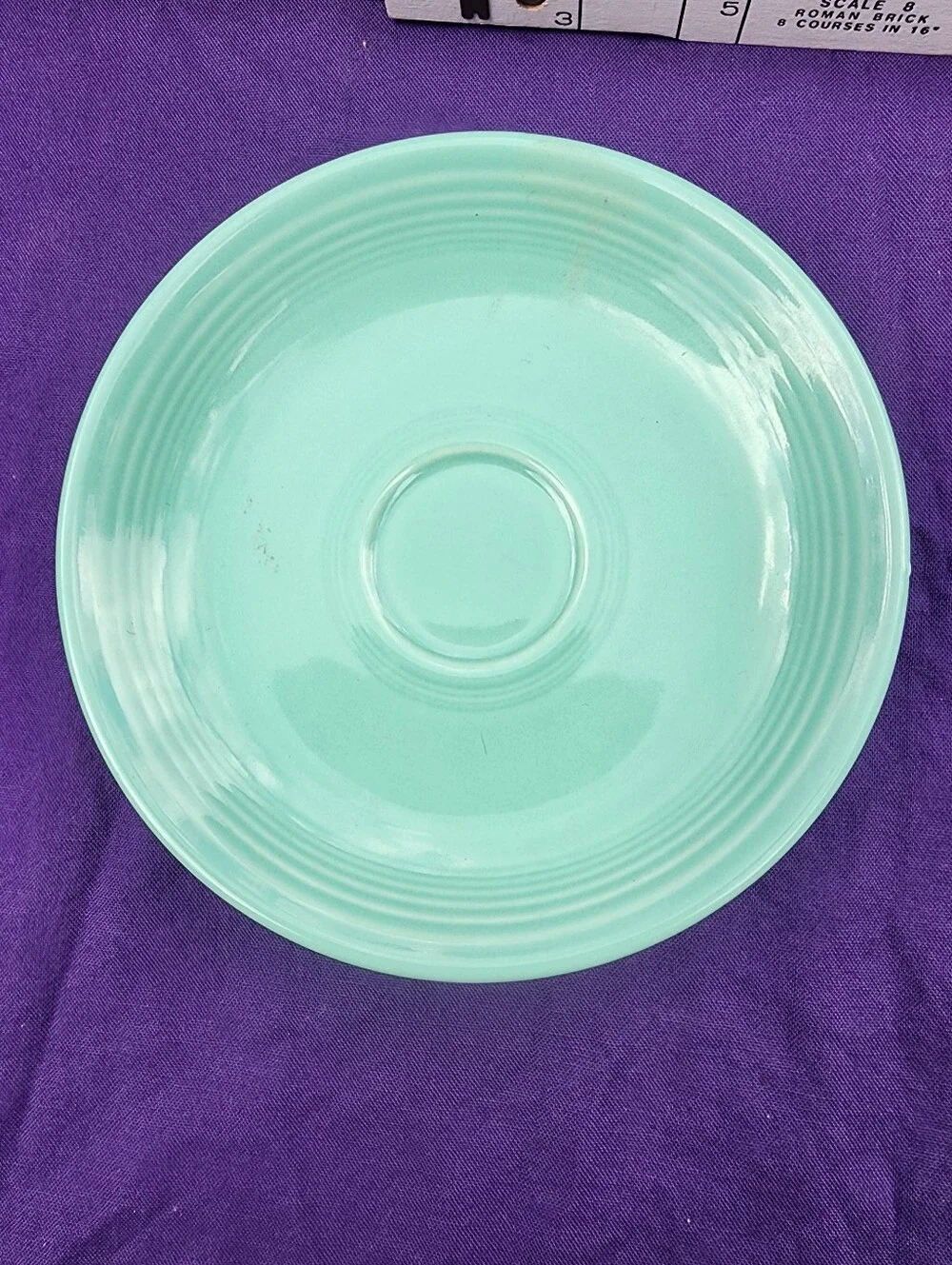 Fiesta Demitaase Saucer, Tourquise
